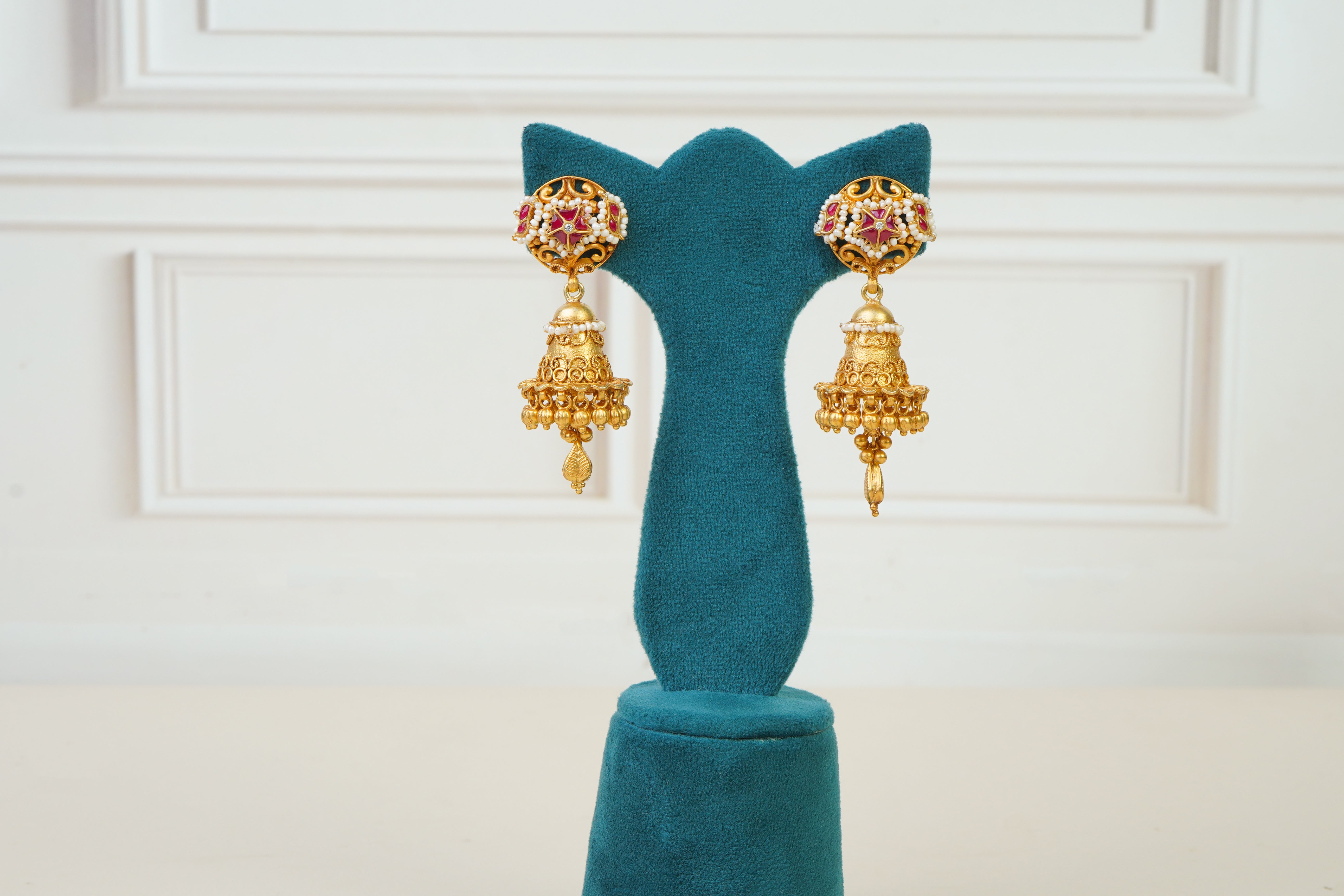 Royal Pearl & Kundan Bridal Necklace Set
