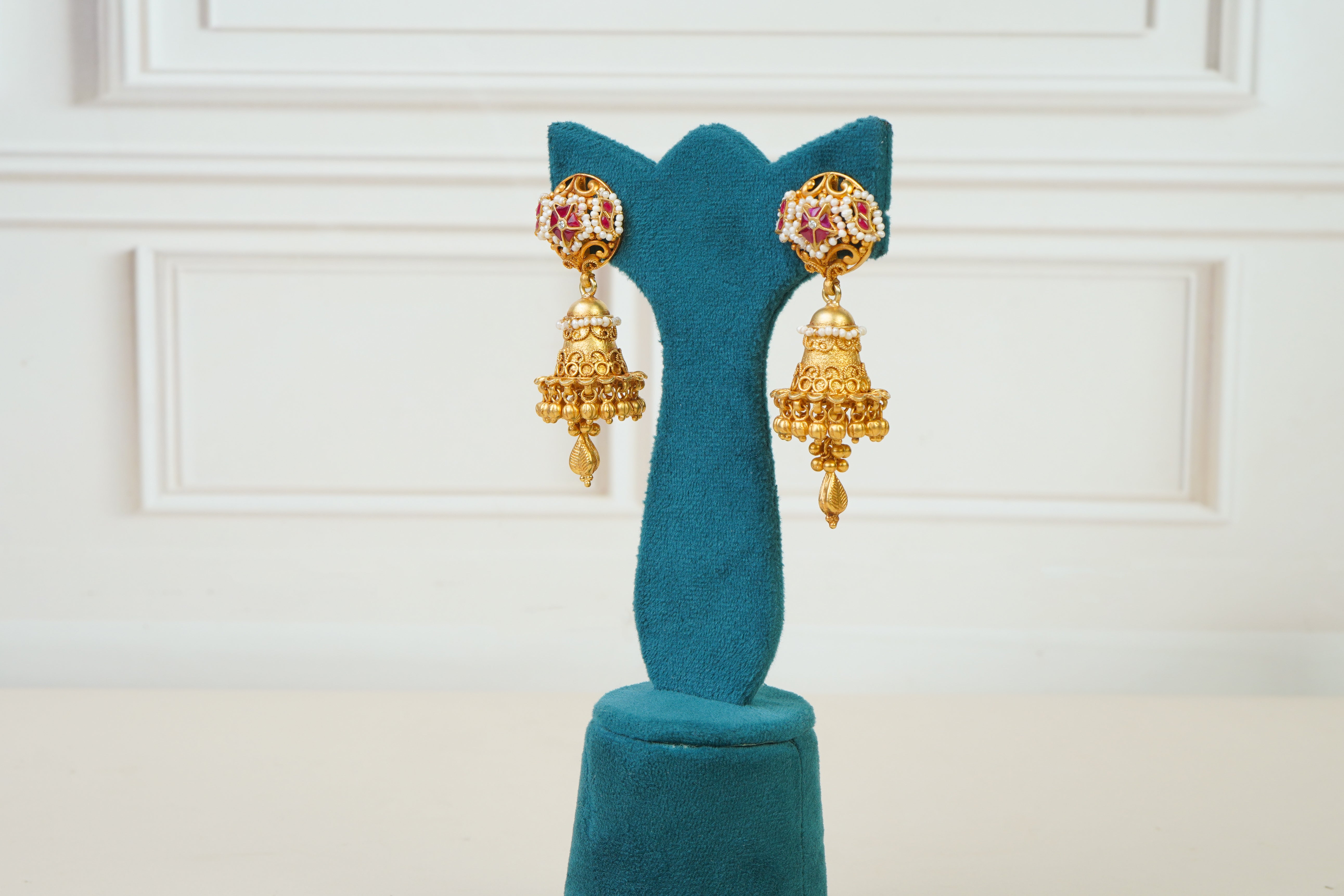 Royal Pearl & Kundan Bridal Necklace Set