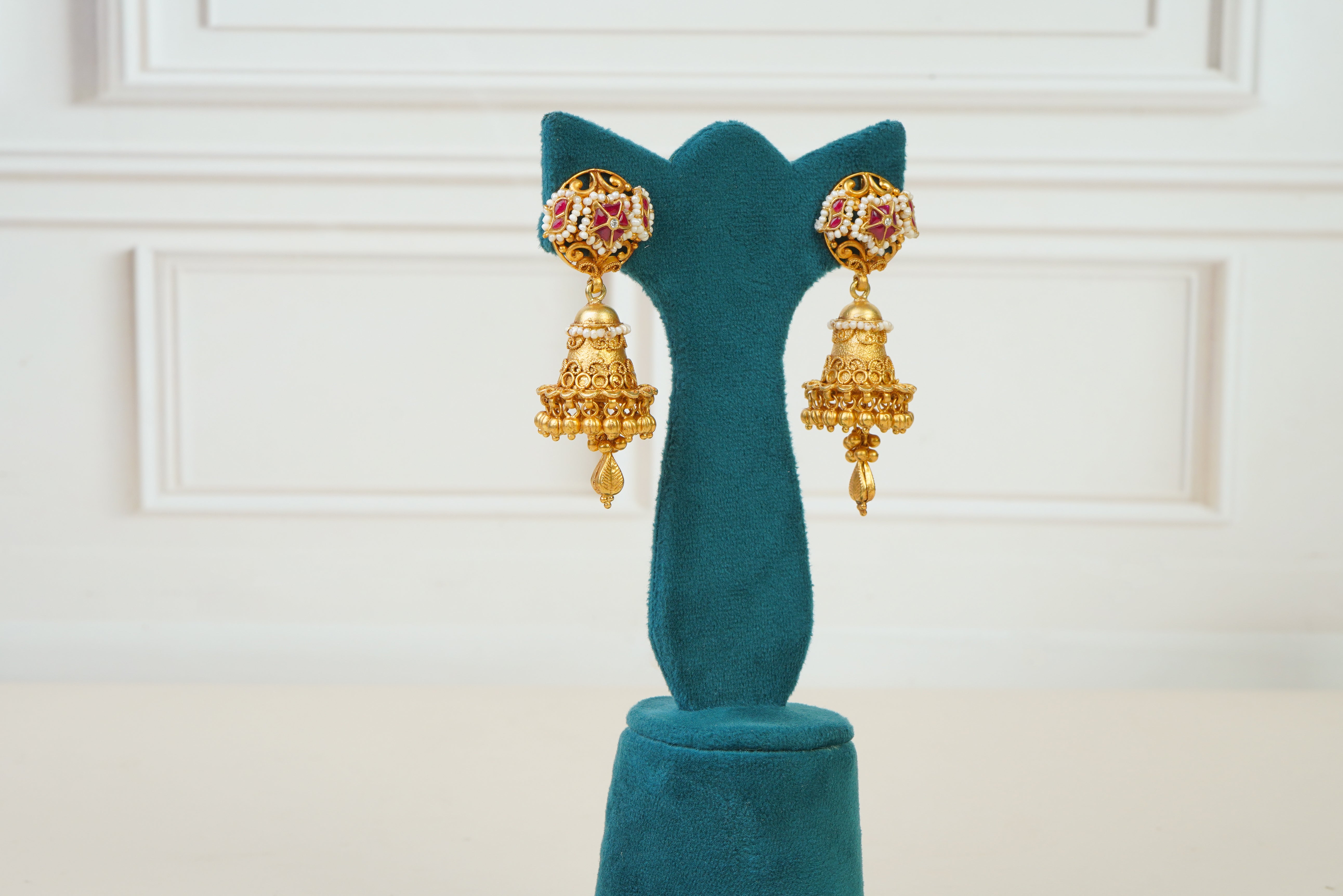 Royal Pearl & Kundan Bridal Necklace Set