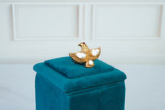 Golden Bird-Inspired Ring