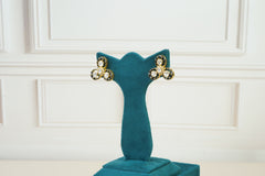 Classic Enamal Floral Studs