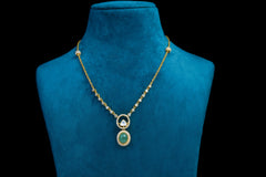 Emerald Radiance Pendant Set
