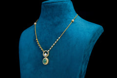 Emerald Radiance Pendant Set