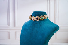 Navratna Kundan Choker Necklace