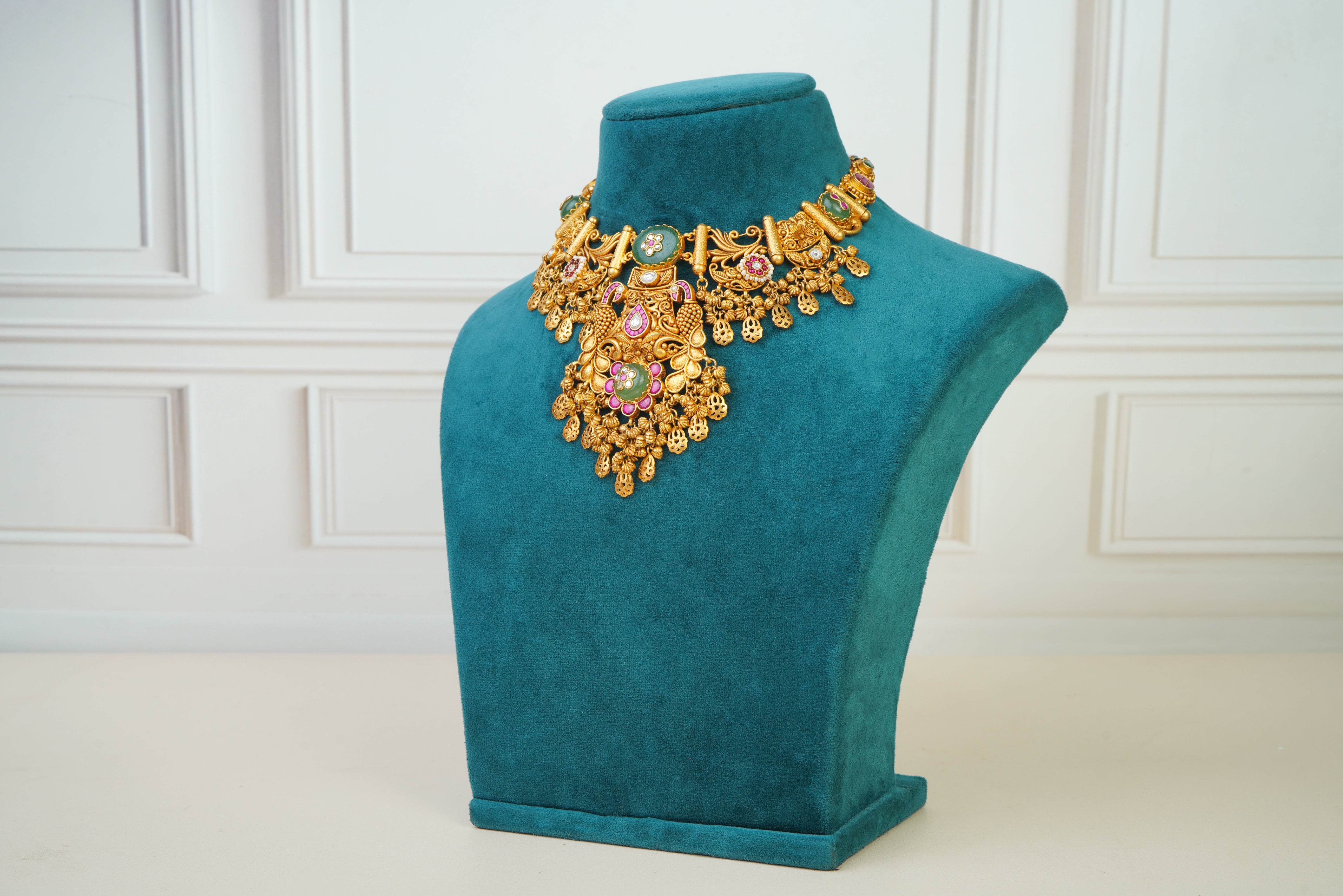 Traditional Temple Heritage Necklace Set