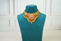 Ruby Kundan Heritage Choker Set
