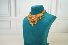 Ruby Kundan Heritage Choker Set