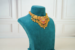 Ruby Kundan Heritage Choker Set