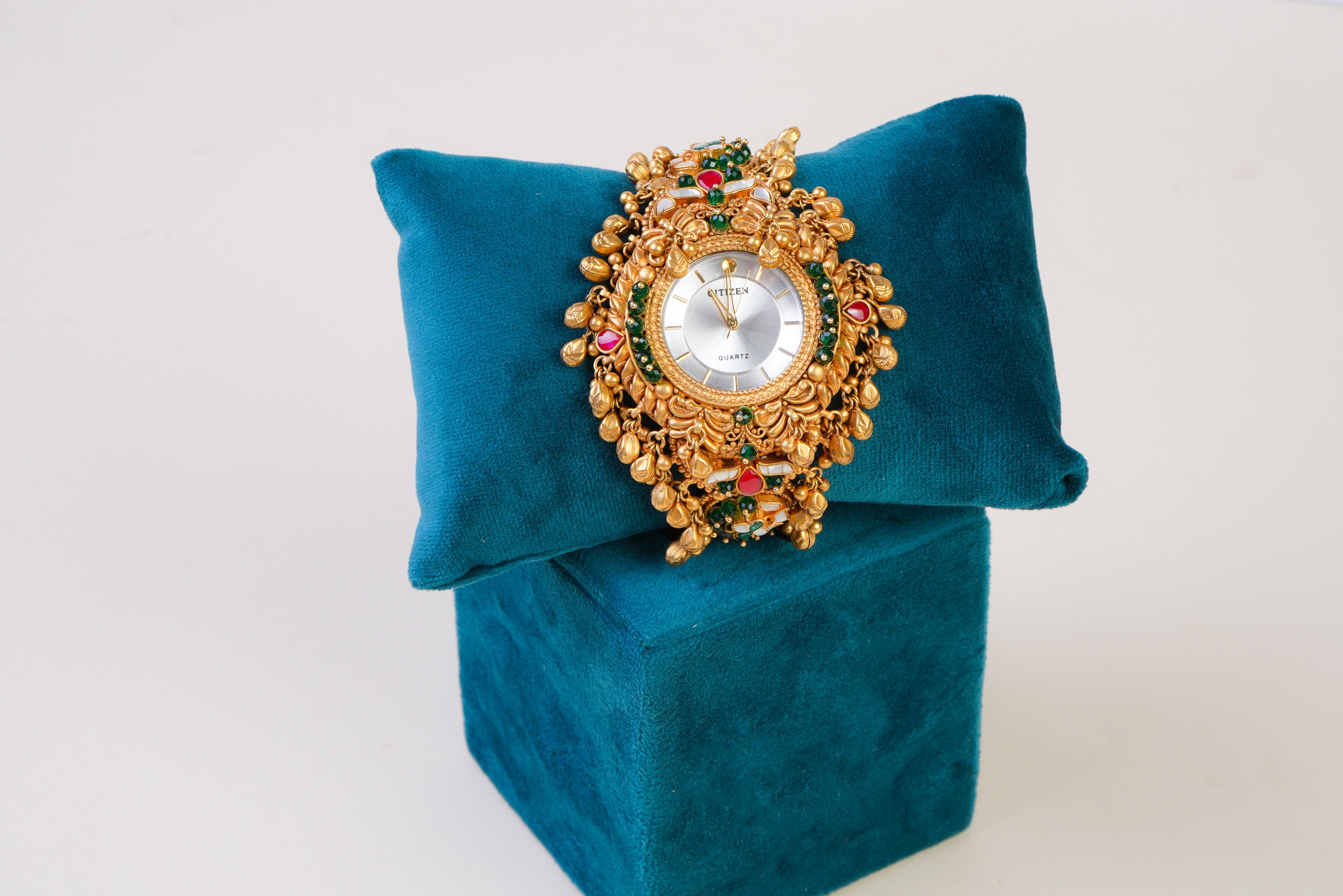 Royal Heritage Kundan Bracelet Watch