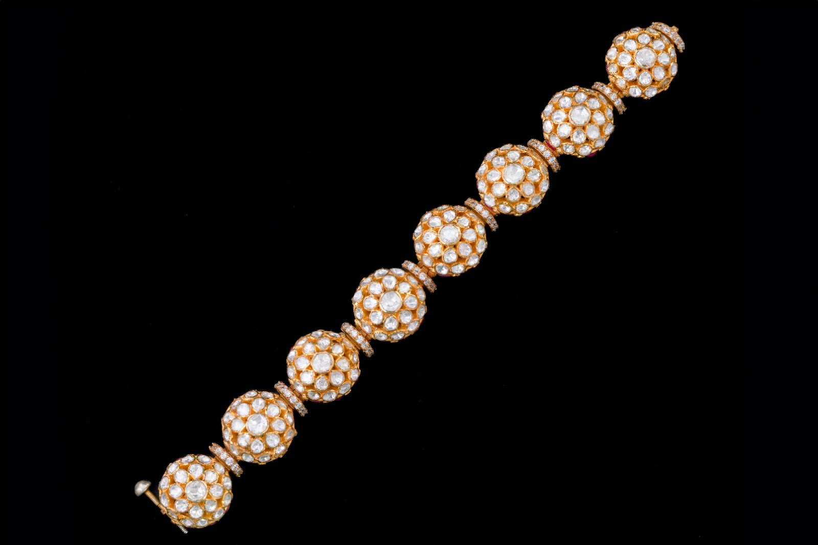Radiant Round Polki Bracelet