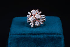 Petals of Sparkle Ring