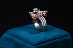 Petals of Sparkle Ring