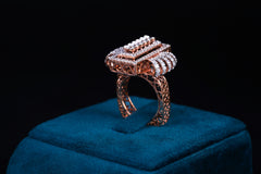 Silver Diamond Ring