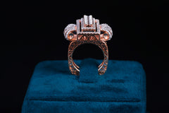 Silver Diamond Ring