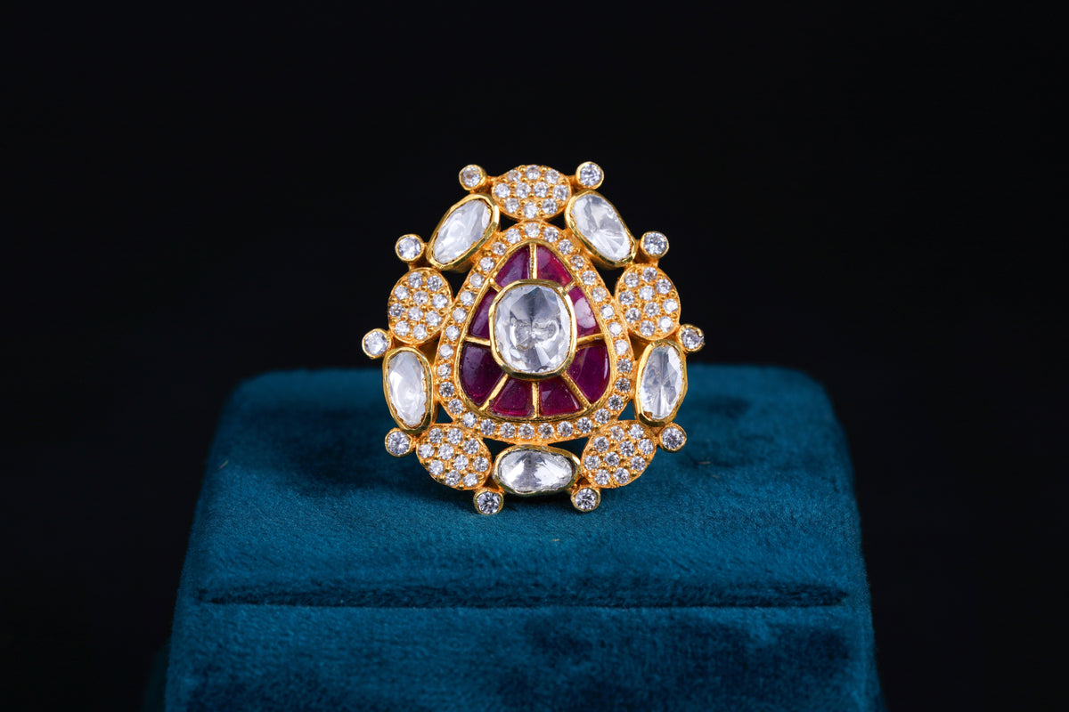 Golden Veil Ring
