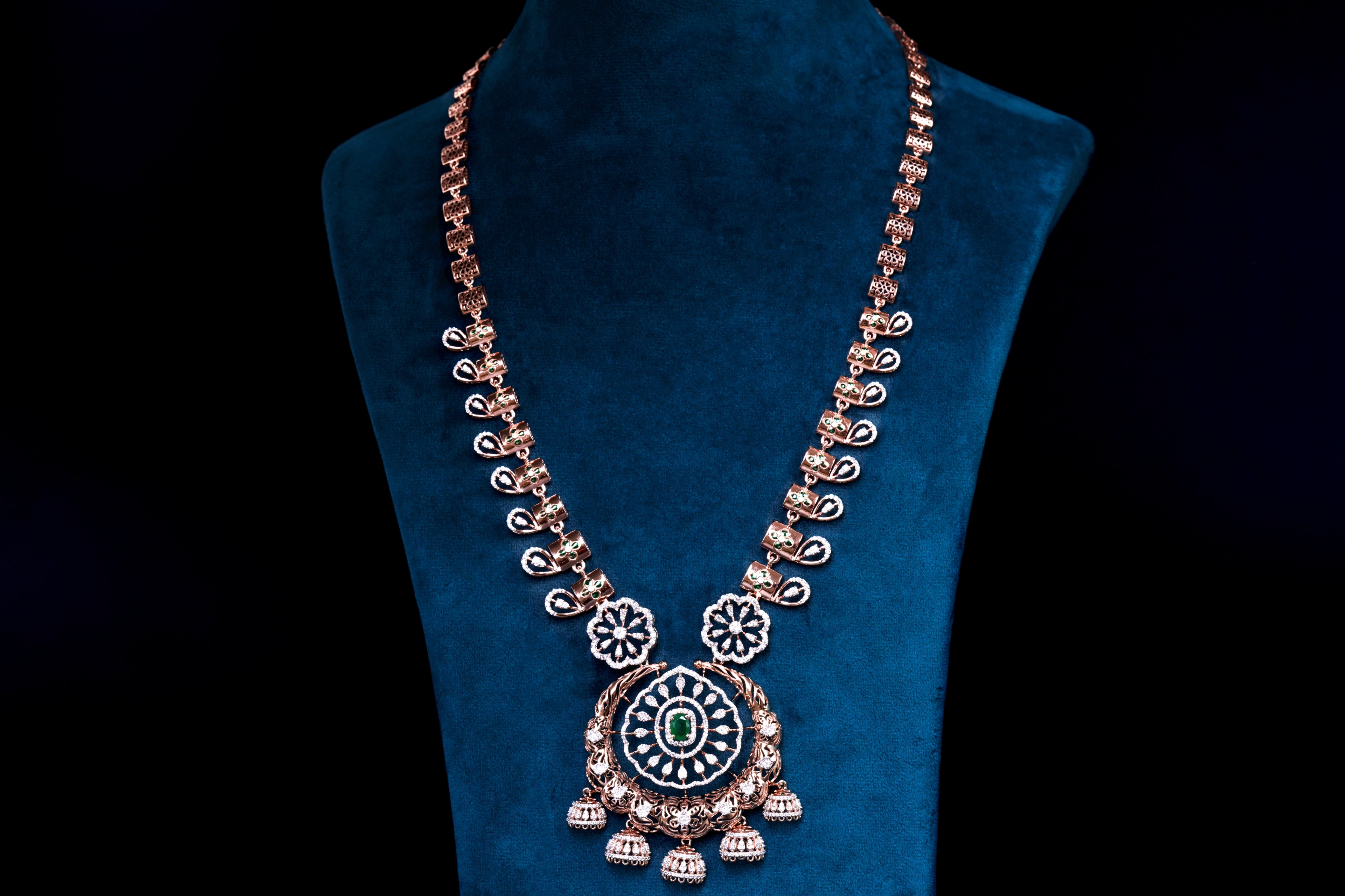 Silver Diamond Set